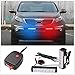 Produktbild 2 Auto Notfall Warnung vor Beacon Kühlergrill Dash LED Strobe Light Bar Rot Blau