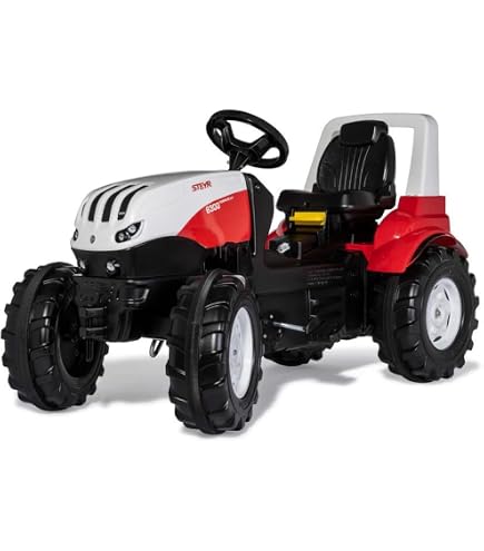 Rolly Toys rollyFarmtrac John Deere 7930 (sedile regolabile, pneumatici silenziosi, adatto da 3 a 8 anni, sollevatore anteriore e posteriore, veicolo a pedali per bambini) 700028