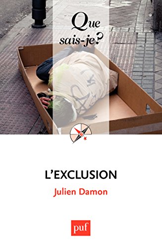 Book's Cover of L'exclusion: « Que sais-je ? » n° 3077