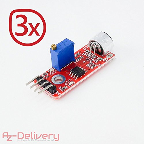 Tarjeta de sonido mini PCM2704   Mp3    micr  fono para Arduino de AZDelivery KY-037 Mikrofon