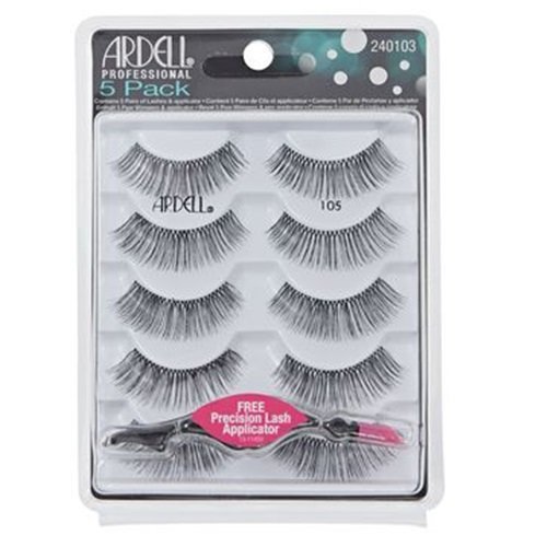 Ardell Fake Eyelashes, Number 105, Pack of 5