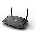ASUS RT-AX56U (AX1800) Dual Band WiFi 6 Extendable Router, Subscription-free Network Security, Instant Guard, Parental Controls, Built-in VPN, AiMesh Compatible, Gaming & Streaming, Smart Home, USB