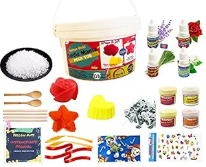 Yellow Nuts Birthday Gifts for Girls and Boys 6 7 8 9 10 11 12 Yrs - Stem Kits for Kids Kids - Candle Making Learning Toys - Learning Toys (DIY Mega Candle)