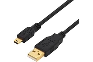 AAA PRODUCTS Mini USB Cable - USB 2.0 to Mini B - Sync & Charge - Compatible with Portable Hard Drive, Sat Nav, Dash Cam, Hero 2/3/4, PS3 Controller, MP3/4 Player, Camera and more - Length = 3M / 9.8ft