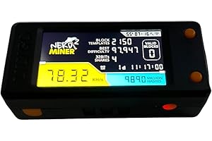 MAGIC ITEMS Nerdminer V2 Mining Bitcoin BTC Miner ligero BTC Nerd Miner listo montado