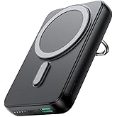Joyroom W050 20W Magnetic Wireless Power Bank with Ring Holder 10000mAh-Black