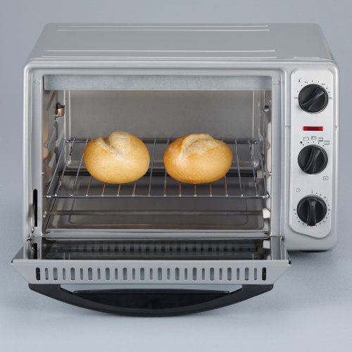 Severin TO 9483 Tischbackofen / 20 L / 1500 W / silber / Umluftfunktion / mit Drehspieß - 2