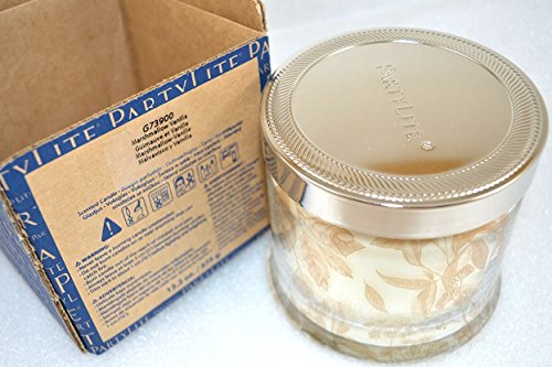 PartyLite 3-Docht-Duftwachsglas „Marshmallow-Vanille“ - 3