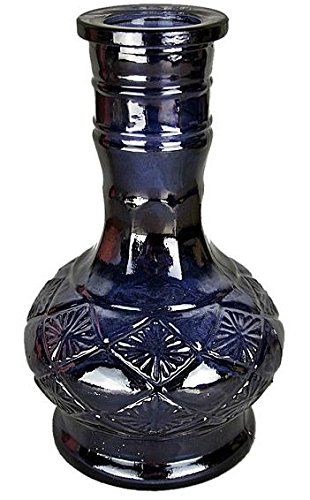 BAYLI – Shisha Set, Hookah, Orientalische Wasserpfeife mit 3 Schläuchen inklusive Zange, Tonkopf Shisha Höhe- ca. 52cm Nargile Hookah mit Tonkopf und Zange + Alufolie + 10 x Mundstück F30 - 4