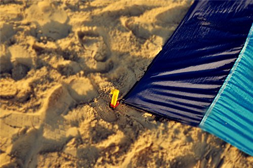 218 x 210cm Lightweight Nylon Blanket Outdoor Licht Compact Picknickdecke Faltbare Decke Family Picnic Camping Beach Play Mat Rug Blanket - 2