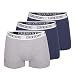 Produktbild Kappa Boxershorts, 3er oder 6er Pack, Größe:XXL, Farbe:2 x navy / 1 x grau