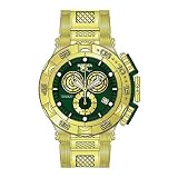 Invicta Subaqua Herren-Armbanduhr Armband Edelstahl Gold Schweizer Quarz 27675