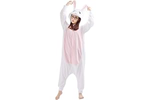 DATO Adulte Pyjama Animal Cosplay Kigurumi Unisexe Vêtements de Nuit Onesie Écureuils pour Hauteur 140-187 cm