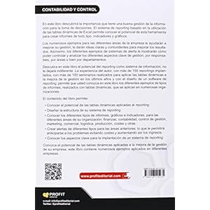Reporting con tablas dinámicas en Excel: Con numeroros ejemplos de informes, alertas, gráficos e indicadores