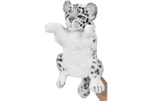 Hansa Animal Peluche Léopard Des Neiges Marionnette 32 cmh