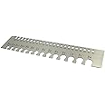 Johnson Tools Kristeel Rectangular Shape S.W.G. Wire Gauge/Sizer in British and Metric (Stainless Steel, Size- 1 to 36)