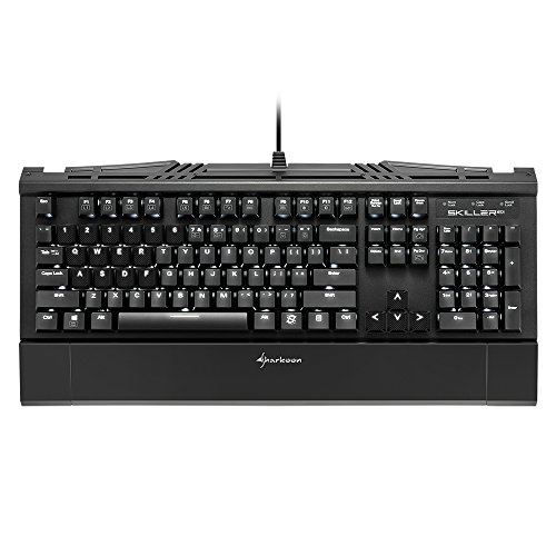 Sharkoon Mechanical Rubber Keyset schwarz Gummierte Tastenkappen für mechanische Tastaturen mit Kailh- und Cherry MX-Schaltern - 2