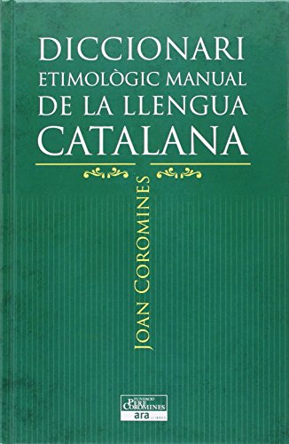 Descargar Libro Diccionari Etimològic Manual De La Llengua - 