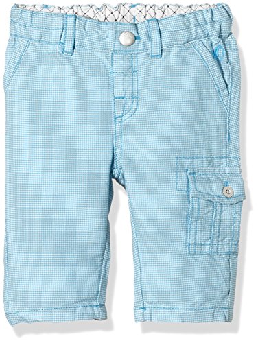 s.Oliver Baby Boys' in Karooptik Trouser, Blue (Blue Check 64N0), 9-12 Months (Manufacturer Size: 80)