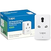 Tapo P110 16A Wi-Fi Smart Plug with Energy Monitoring | Suitable for Large Appliances like Geysers, Microwave Ovens, Air Cond