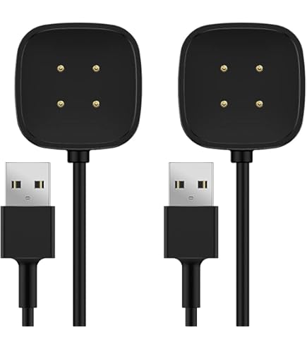 Fitbit Versa Charger USB Charger Compatible With Fitbit Versa