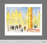 Galerie teNeues Kunstkalender 2009: Limitierte Auflage (600 Expl.), 6 handsignierte u. nummerierte Offset-Lithographien. Zwei-Monatskalendarium by 