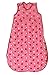 Produktbild Schlummersack Ganzjahres Babyschlafsack in rosa für Mädchen gefüttert 2.5 Tog - Äpfel -70 cm / 0-6 Monate