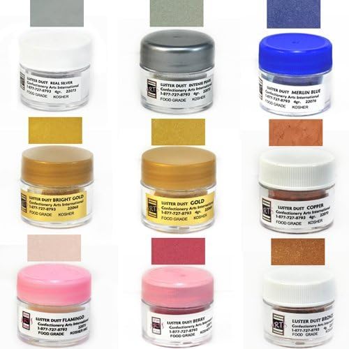 Food-Grade Luster Dust, 4 Grams - Flamingo by Confection