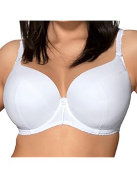 Ava 1263 Bügel BH Versteift Dame Voll Cup Regulierbar Unterwäsche Frau Dessous Seitenstäbchen Top Qualität EU...