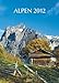 Alpen 2012. Kalender by