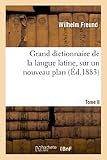 Image de Grand dictionnaire de la langue latine, sur un nouveau plan. T. II. 1883