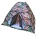 Produktbild DYFAR Angel Zelt im Freien, 3-4 Personen Automatisches Pop Up Tragbares Blatt Tarn Zelt UV Silber beschichtetes Strand Zelt Markise für Camping Wandern Park Picknick Klettern Jagdreise, Camouflage