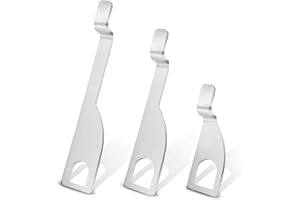 3 stycken rostfritt stål bakluckestativ, 10/15/20 cm bakluckor stativ