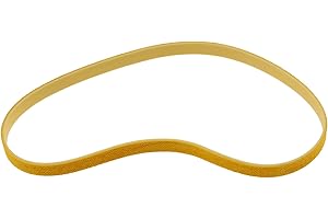 EMSea 1szt. Pas napędzający do szybkościomierza 05012111 Żółty pas płaski 8mmx340mm Kompatybilny z Scheppach HMO/HM2/HMS 260/HMS 2600/HMS 3200/HMC 2600/HMC 3200/HMT 260