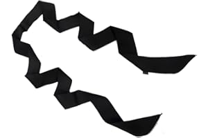 KELAND TOOKY Moda damska miękki czarny cienki przekrój obcisły szalik krawat naszyjnik kołnierz wstążka, Czarny, rozmiar uniwersalny