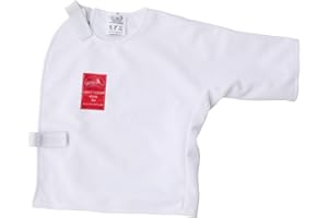 DJJYCTNM Gilet D'escrime, Équipement D'entraînement D'escrime pour Enfants et Adultes, Protection des Aisselles Unisexe/Plastron D'escrime (Color : Left Hand, Size : S)
