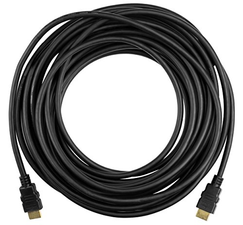mumbi HDMI Kabel 10 Meter (vergoldet, doppelte Abschirmung, 1080p, HDMI 1.3b konform, Full-HD) - 2