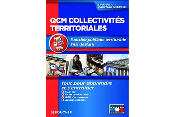 QCM collectivités territoriales: Fonction publique territoriale Ville de Paris