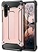 Produktbild Coolden Huawei P30 Pro Hülle,Premium [Armor Serie] Outdoor Stoßfest Schutzhülle Tough Silikon TPU + PC Bumper Cover Doppelschichter Handyhülle für Huawei P30 Pro Smartphone - Rose Gold