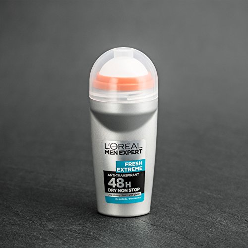 L’Oréal Men Expert Deodorant Fresh Extreme – Deo Roll-On Männer für 48h Deo-Schutz, 6er Pack (6 x 50 ml) - 4