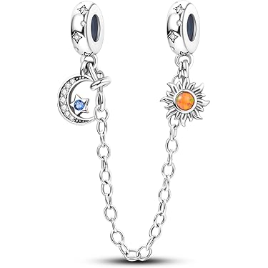 Breloques Argent 925 Pour Bracelet DOYAFER - Lot De 2 | Compatible Pandora, Hypoallergénique, Zircone Cubique