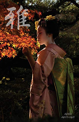Preisvergleich Produktbild Agenda Agosto Luglio: Miyabi (la grazia), diario in giapponese e italiano