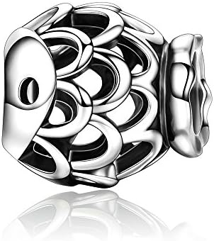 Mijn bedels Sterling silver charm Fish