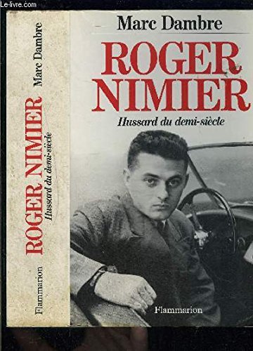 Download Roger Nimier, hussard du demi-siècle