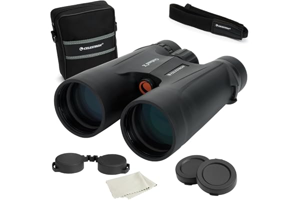 Celestron 71348 Outland X 10x50 Roof Prism Binoculars, Black
