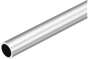 DMiotech Tube Rond en Aluminium 6063 (15mm Od x 12mm Id) de 300mm de Longueur pour la Construction de Cadres de Machines et Projets Diy