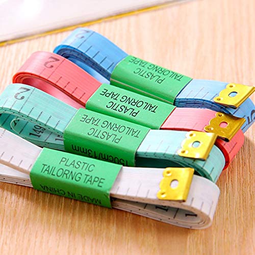 Zhangming WJH 10 PCS 1,5 m lungo multi-funzione di Soft Metro a nastro, colore casuale di consegna