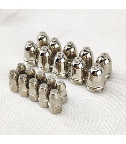 CENPEK 30 Stks Plasma Elektrode Tip Nozzle 1.5 100Amp Plasma Cutter Zaklamp Verbruiksartikelen Kit Fit P CENPEK 30 Stks Plasma Elektrode Tip Nozzle 1.5 100Amp Plasma Cutter Zaklamp Verbruiksartikelen Kit Fit P