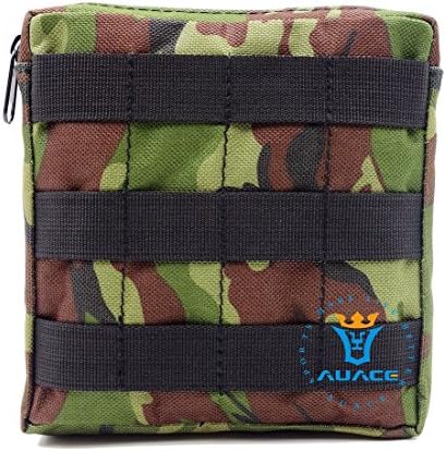 15CMx15CM Ultra-wide Multifunction Survival Gear Tactical Pouches Molle Pouch , Outdoor Camping Portable Travel Bags Handbags Tool Bags Waist Bag Phone Pouch MC