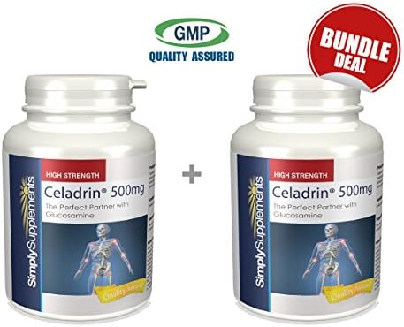 Celadrin 500mg | Quick &amp; Effective Joint Pain Relief | 60+60 Capsules (120 in total) | 100% money back guarantee | Manufactured in the UK